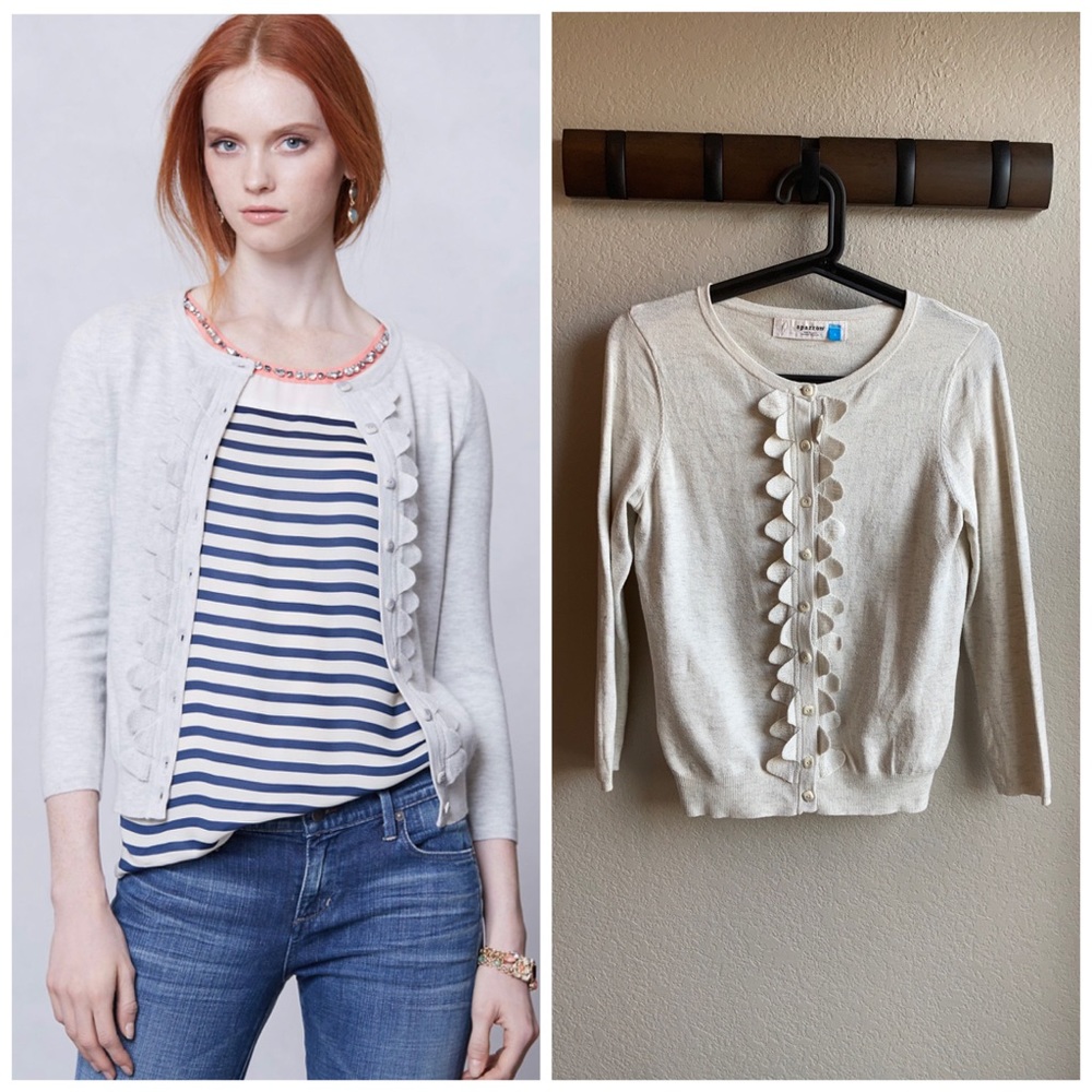 Anthropologie Sparrow cardigan M